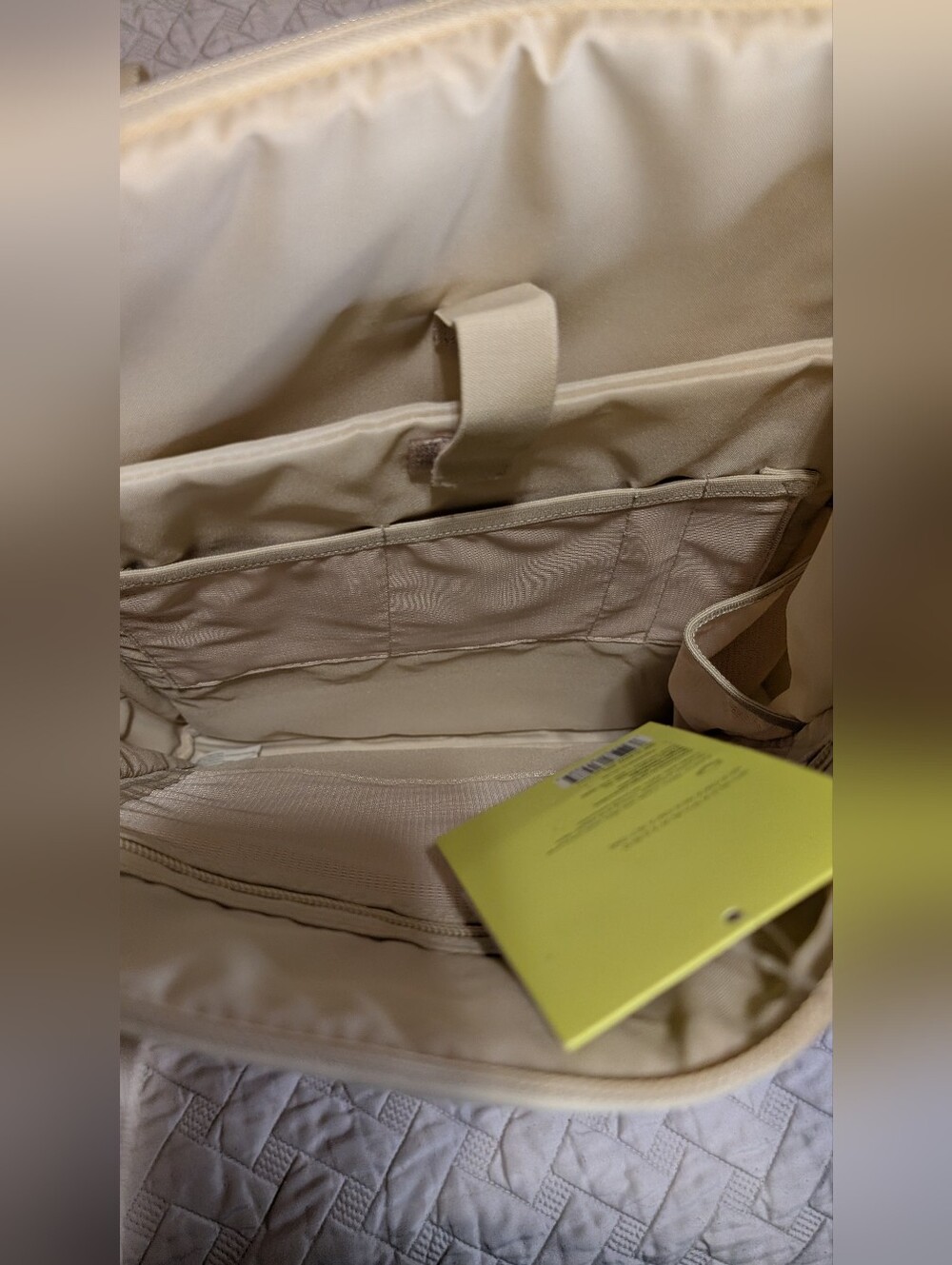 All In Motion Cream Backpack Tote - Picture 5 of 6